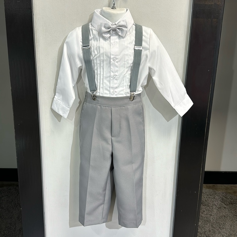 Peanut Butter Collection - Little Boys Suit - Sz 2